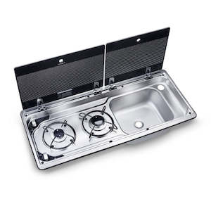 Dometic Two Burner Hob with Sink