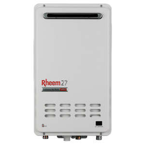 Rheem Outdoor Gas Water Heater - 27L