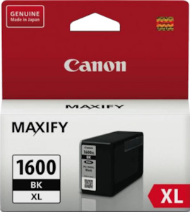 Canon Consumables: PGI1600XLBK