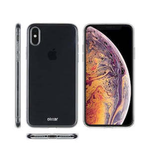 iPhone XS Max Clear Gel Case - Super Slim