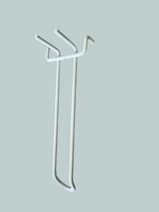 Metal Wire Hook with Dual Arms