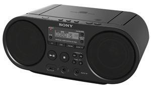 Sony ZSPS50 CD Boombox with AM/FM Digital Radio Tuner and USB Playback