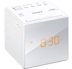 Sony ICFC1B Single Alarm White Clock Radio