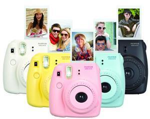 Fujifilm Instax Mini 8 Camera Yellow Soft Bundle