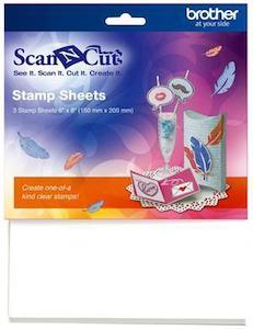 Brother CASTPS1 Scan N Cut Stamp Sheets