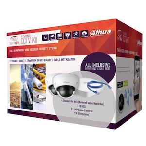 SMARTVIEW 4 Channel IP Surveillance Kit. Includes