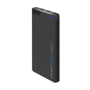 Cygnett 20000mah Usb-c(pd-45w), Usb-a(18w), Usb-a(10w)-blk