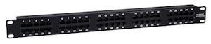 DYNAMIX 50 Port 19'' Voice Rated Patch Panel Unshielded.