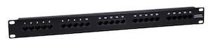 DYNAMIX 25 Port 19'' Voice Rated Patch Panel Unshielded.