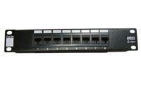 DYNAMIX 10'' 12 Port Cat5e Patch Panel for 10'' Cabinet