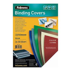 Fellowes Binding Covers A4 250gsm Pack 100