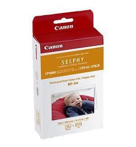 Canon RP54 Selphy 6x4 Photo Paper & Ink Kit - 54 Sheets