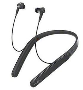 Sony WI1000XB Wireless Noise Cancelling Neckband Headphones Black