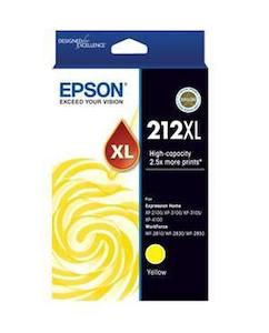 Kitchen appliance wholesaling - household electric: Epson 212XL Yellow High Yield Ink Cartridge