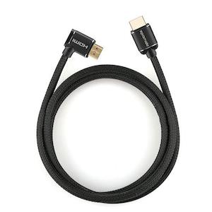 PROMATE 1.5m 4K HDMI cable. Right Angle, 4K Ultra