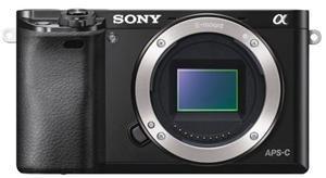 Sony Alpha A6000 24.3MP APS-C M/less Cam E Mount Body Only