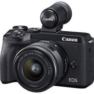 Canon EOS M6 Mark II Camera + EF-M 15-45mm f3.5-6.3 IS STM Lens