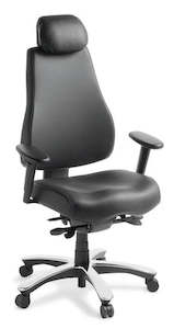 Control 24/7 Chair Black Leather