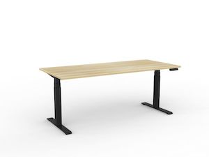 Velocity 3-Column Electric Desk