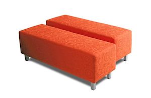 Furniture: Rectangle Ottoman