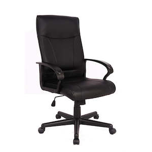 Hemsworth Black High Back Executive Chair