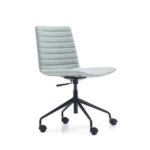 Mobel Maven Upholstered Swivel Meeting Chair