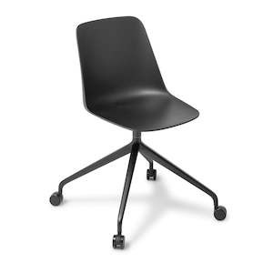 Kitchenware wholesaling: Max Black Swivel Base Chair