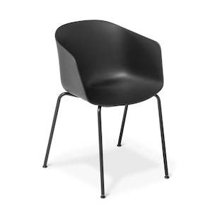 Max Tub Steel 4-Leg Chair