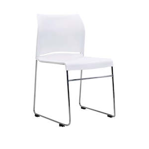 Kitchenware wholesaling: Buro Envy Silver Sled Chair (Minimum Order 4)