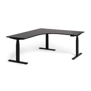 Mobel Enhance Electric Height Adjustable Corner Desk