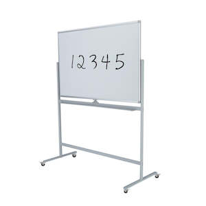 Kitchenware wholesaling: Mobile Pivoting Double-Sided Acrylic Whiteboard