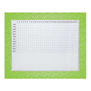 Year Planner Porcelain Magnetic Whiteboard