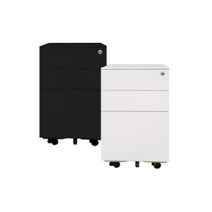 Mobel Milano 390 2-Drawer and File Mobile Storage Unit