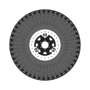 16" DIY Beadlock Kit - OA 3pt Round