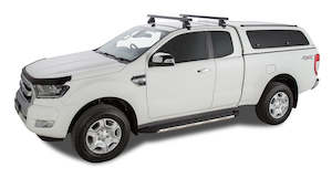 Heavy Duty Roof Rack: Heavy Duty 2500 Black 2 Bar Roof Rack - 1375mm