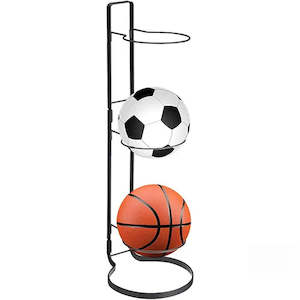 3-Tier Sports Equipment Ball Rack