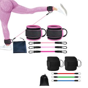 Workout Ankle Resistance Bands with Cuffs