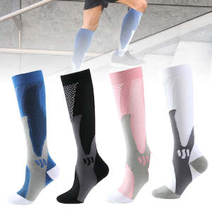 Sports Compression Socks - 4 Pairs