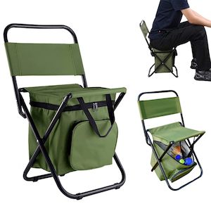 3 in 1 Portable Cooler Backpack Chair