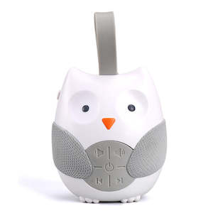 Portable Baby Soother White Noise Music Player Owl- Battery Powered