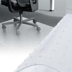 Non-Slip Office Chair Floor Protector Mat for Carpet