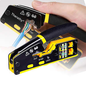 Multifunctional RJ45 Ethernet Crimping Tool Kit