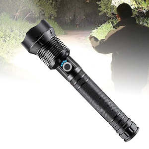 Super Bright LED Rechargeable Flashlight -10,000 Lumens