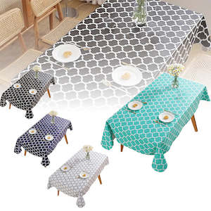 Moroccan Pattern Rectangle Tablecloth