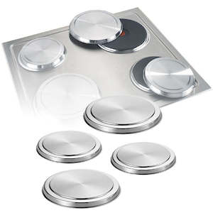 Stainless Steel Stove Burner Covers - 4 Pcs