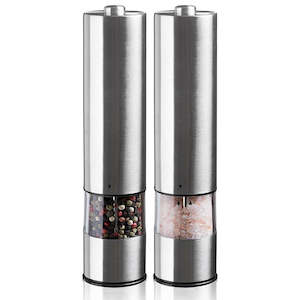 Internet only: Electric Pepper Grinder Spice Mill and Grinder- Battery Operated