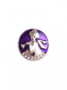 18mm Darling Purple Angel Snap