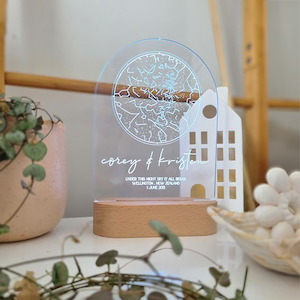 Anniversary Star Map Night Light