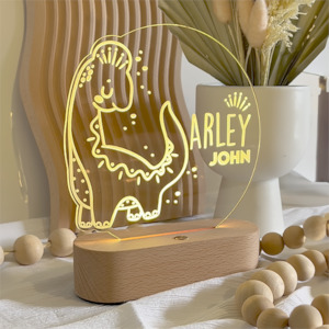 Sleeping Dinosaur Night Light