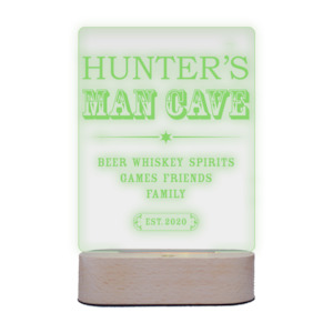 Gift: Man Cave Night Light